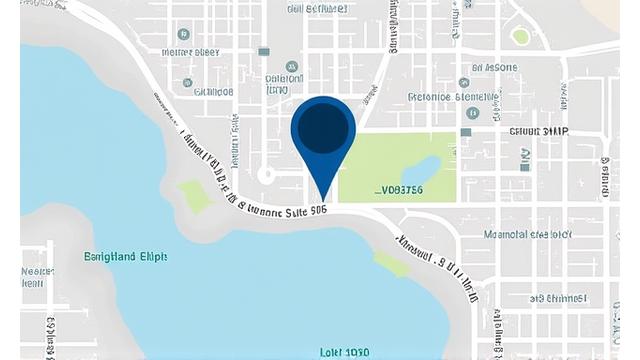 Map showing the location of Luminous Echo Events office at 2847 Sunset Boulevard, Los Angeles, CA