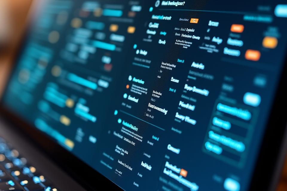 Detailed digital project management dashboard showing timelines, tasks, and team collaboration